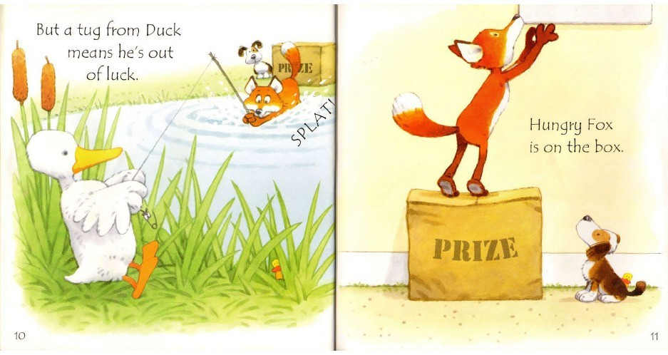 绘本-fox on a box 箱子上的小狐狸